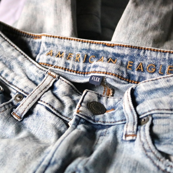 American Eagle Light Washed Slim Jeans Men's size 29 x 32 - Picture 9 of 11